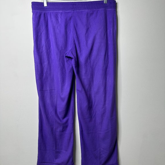 Danskin Purple Sweatpants Women's XL - Picture 3 of 4